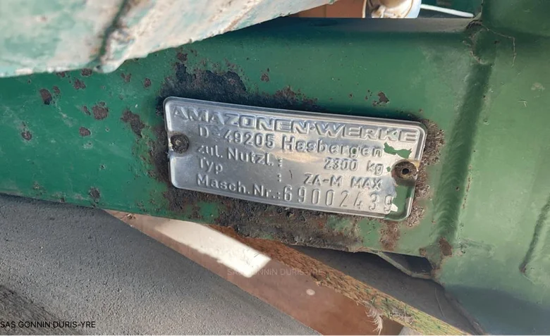 Semoir AMAZONE ZAM MAX 1500