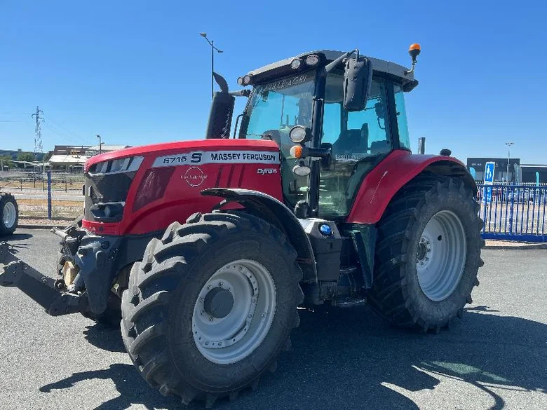 Tracteur Occasion MASSEY FERGUSON 6715 S