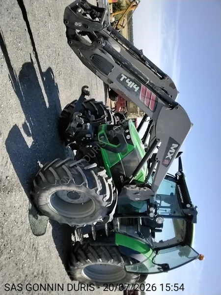 Tracteur Occasion DEUTZ FAHR 6140 TTV