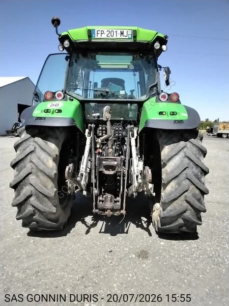 Tracteur Occasion DEUTZ FAHR 6140 TTV