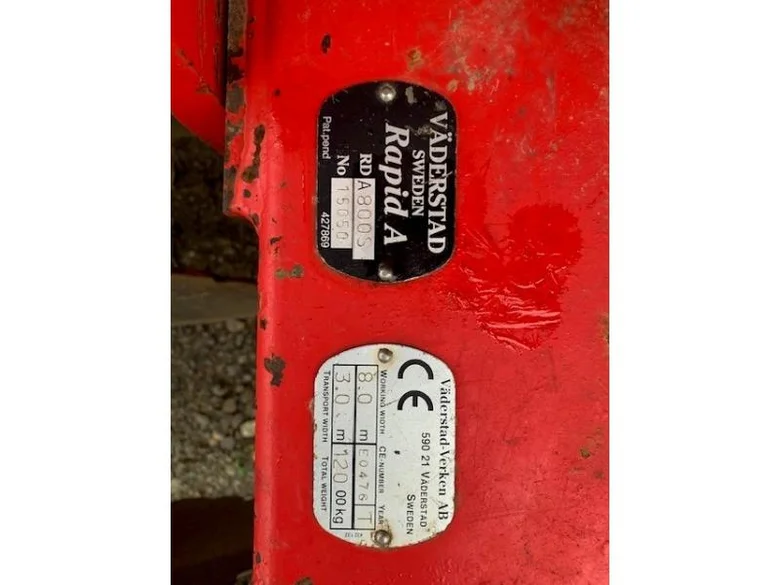 Semoir VADERSTAD RAPID 800AS