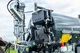 Camion-citerne à pompe avec pompe rotative